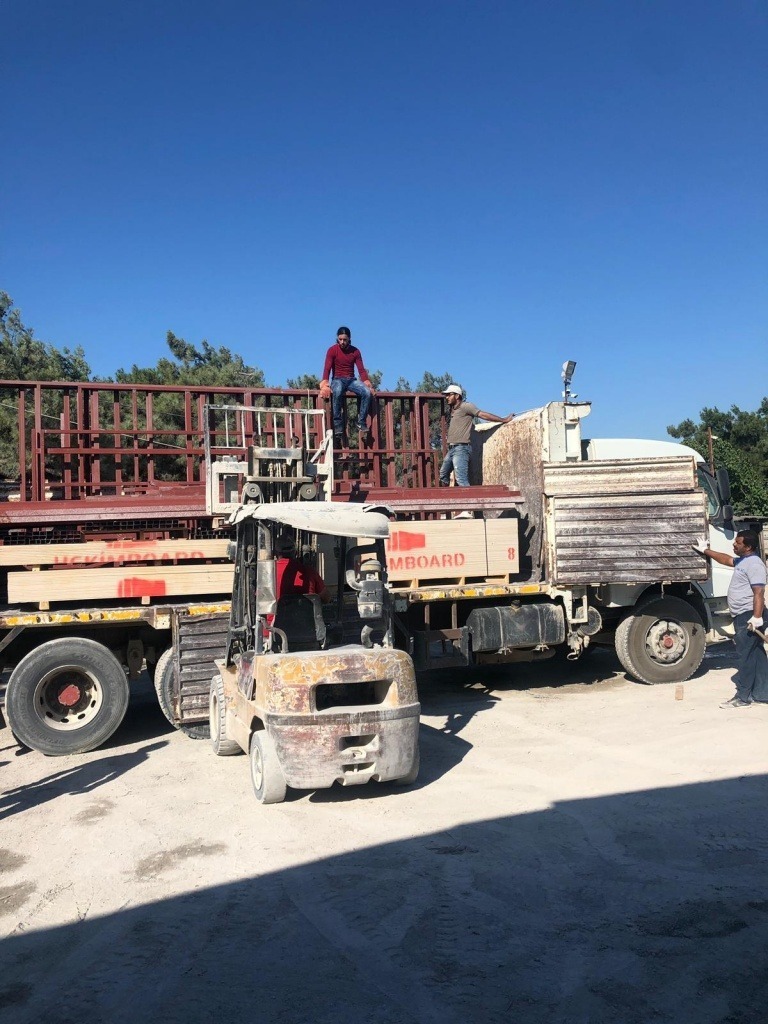 emirhan prefabrik ev izmir prefabrik ev yapım aşaması 1 Emirhan