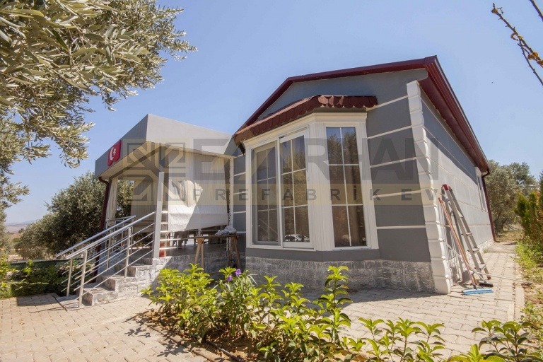 İzmir Gümüldür Yazlık Projemiz Emirhan Prefabrik Ev
